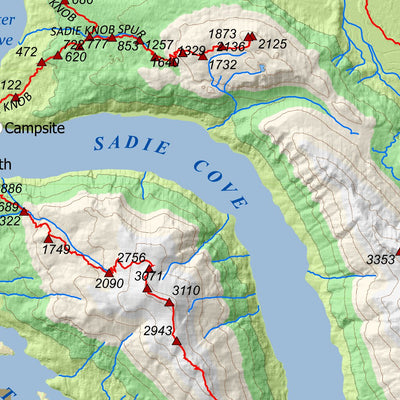 Kachemak Bay, Alaska Overview Map