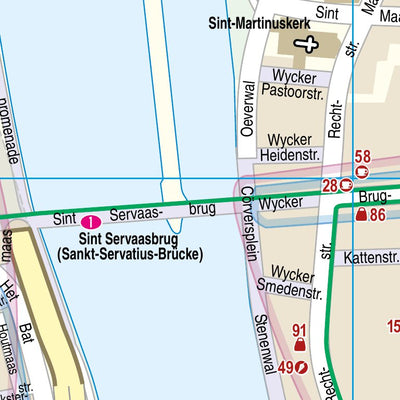 Citymap Maastricht 2022