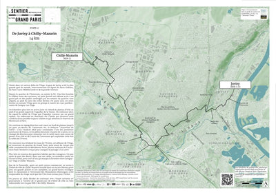 Le Sentier du Grand Paris (Etape 17) : de Juvisy à Chilly-Mazarin