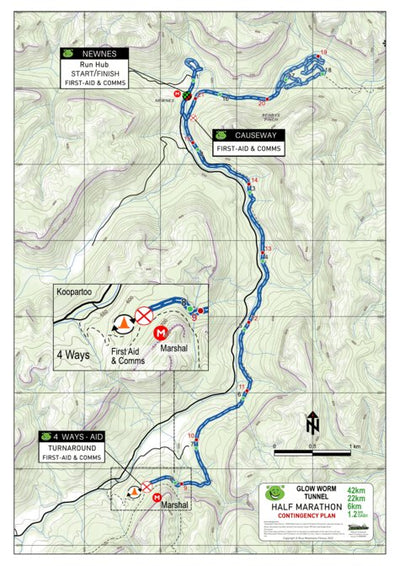 Glow Worm Tunnel Half Marathon 2022 Contingency