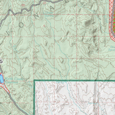 Dixie National Forest Escalante Ranger District Firewood Map 2022