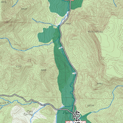 Dixie National Forest Pine Valley Ranger District Firewood Free Use Map 2022