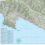 Golfo del Tigullio hiking map 1:25000 n.713