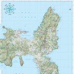 Isola d'Elba East hiking map 1:25000 n.901