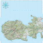 Isola d'Elba West hiking map 1:25000 n.901