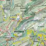 Isola d'Elba West hiking map 1:25000 n.901