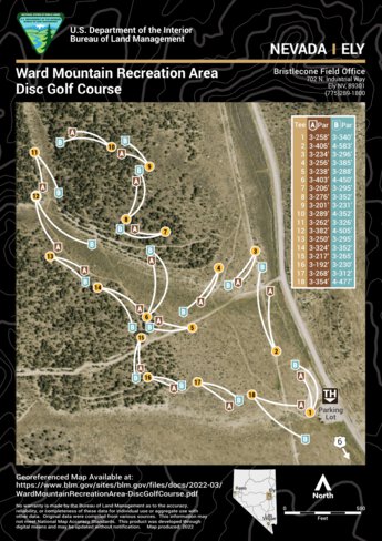 Ward Mountain Recreation Area Disc Golf Course