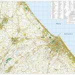 Colline di Rimini, Repubblica di San Marino 1:25.000/1:15.000