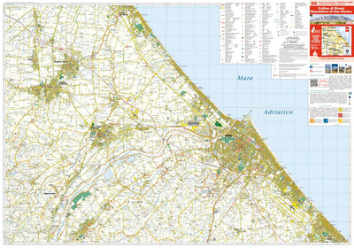 Colline di Rimini, Repubblica di San Marino 1:25.000/1:15.000