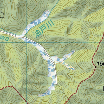 Arakura-yama 荒倉山 Hiking Map (Tohoku, Japan) 1:25,000
