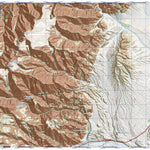 Cerro Montura. Mendoza 1:50.000