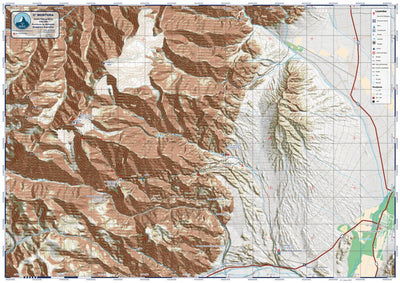Cerro Montura. Mendoza 1:50.000