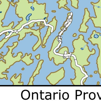 Ontario Nature Reserve: Winisk River Map Bundle
