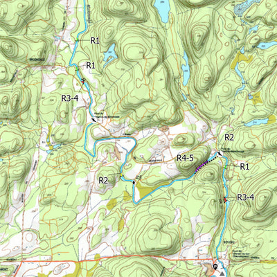 Rivière Maskinongé (Outaouais) Map by Canot Kayak Quebec | Avenza Maps