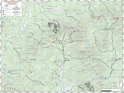 New Hampshire AT Trail Map #5: Franconia Notch