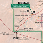 Petrified Forest National Park - NPS Map - Hike Arizona