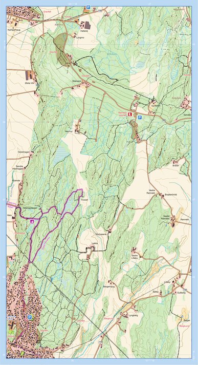 Tveter - Guslundåsen