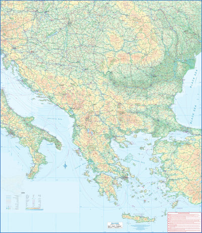 Balkans 1:1,900,000 - ITMB