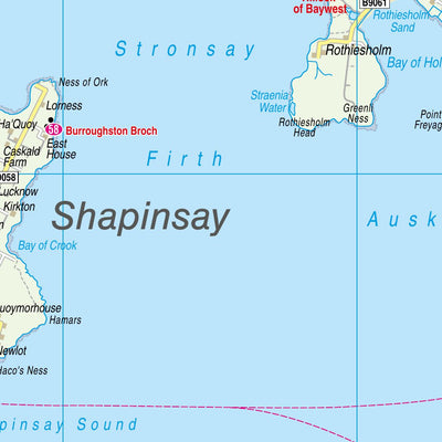 Islandmap Orkney 2022