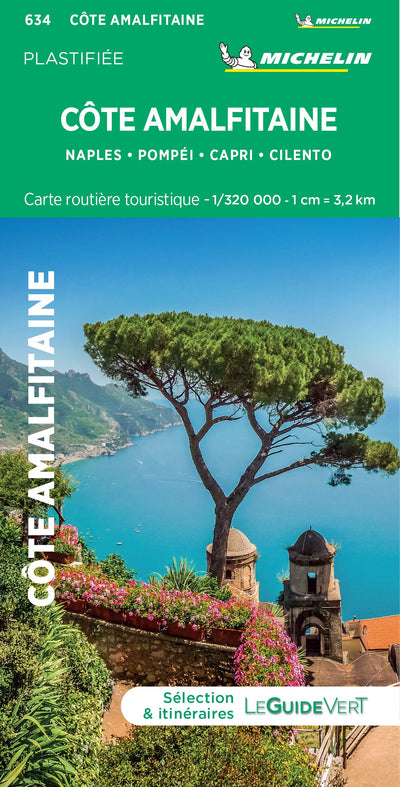 Carte Routiere Touristique Naples Cote Amalfitaine