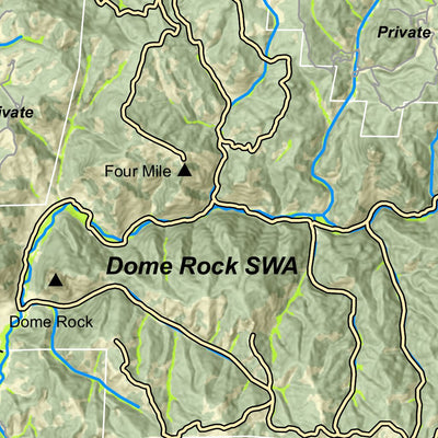 Pikes Peak - America's Mountain Trail Map