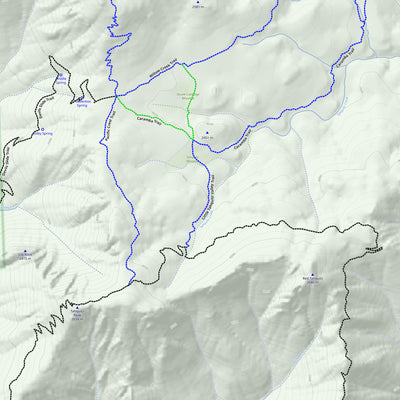 Idyllwild and Palm Springs - Trail Steepness Map by Orbital View, Inc ...