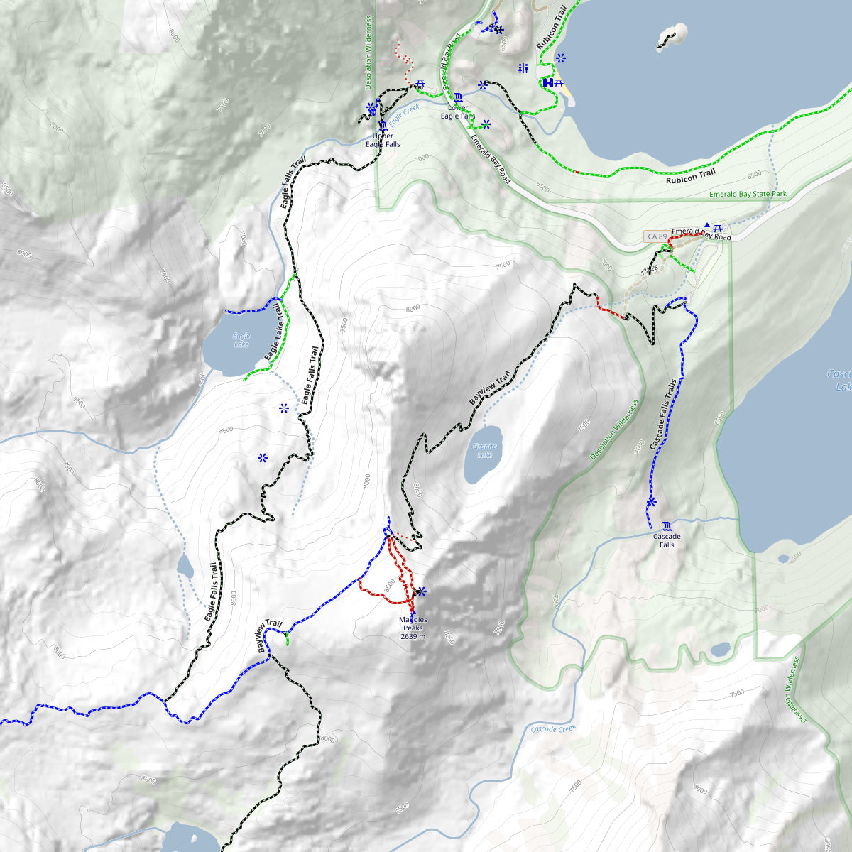 South Salt Lake - Trail Steepness Map by Orbital View, Inc. | Avenza Maps