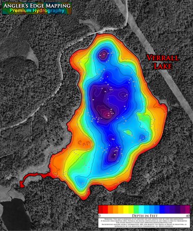 AEM Verrall Lake Map by Angler's Edge Mapping | Avenza Maps