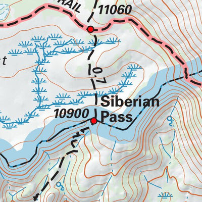 John Muir Trail Map #15