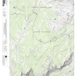 Yosemite Falls, California 7.5 Minute Topographic Map