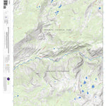 Ten Lakes, California 7.5 Minute Topographic Map