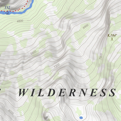 Ten Lakes, California 7.5 Minute Topographic Map
