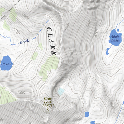 Merced Peak, California 7.5 Minute Topographic Map