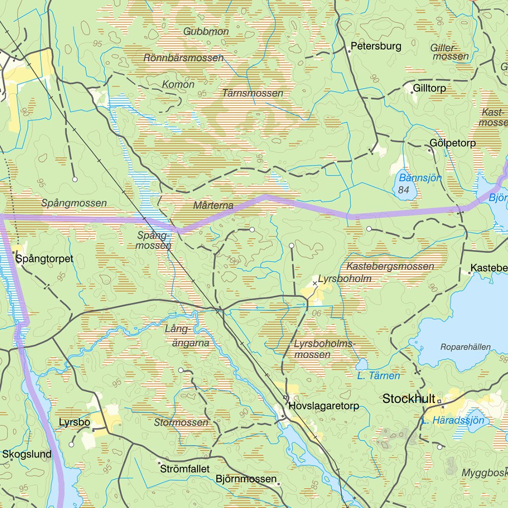 Hällestad Map by Lantmateriet | Avenza Maps