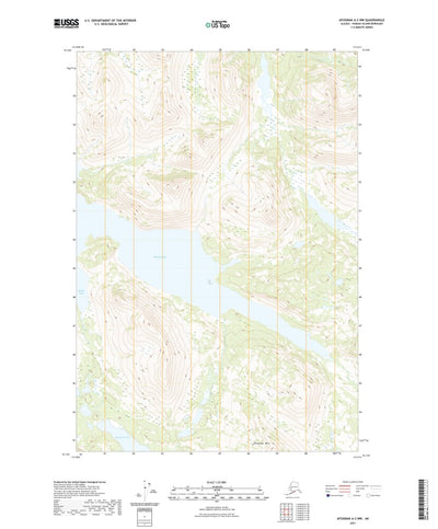 Afognak A-3 NW, AK (2021, 25000-Scale) Preview 1