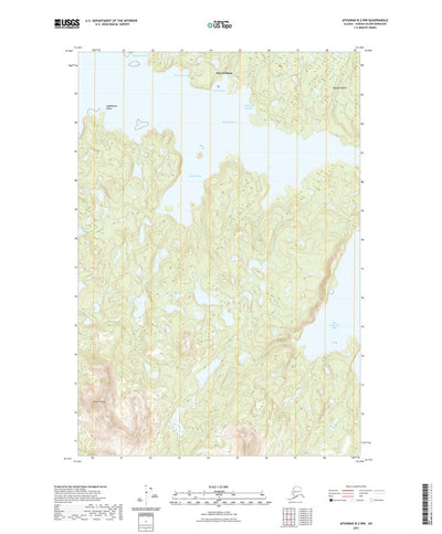 Afognak B-2 NW, AK (2021, 25000-Scale) Preview 1