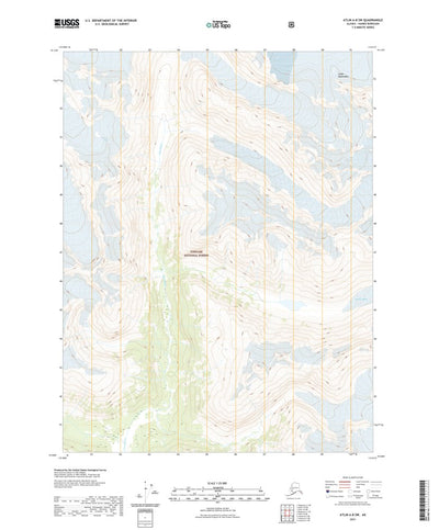 Atlin A-8 SW, AK (2021, 25000-Scale) Preview 1