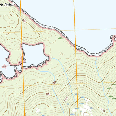 Bradfield Canal A-5 NW, AK (2021, 25000-Scale) Preview 2