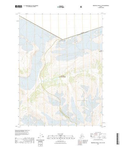 Bradfield Canal A-1 SW, AK (2021, 25000-Scale) Preview 1