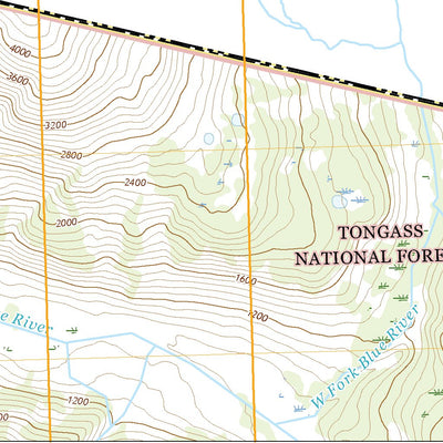 Bradfield Canal B-3 NW, AK (2021, 25000-Scale) Preview 3