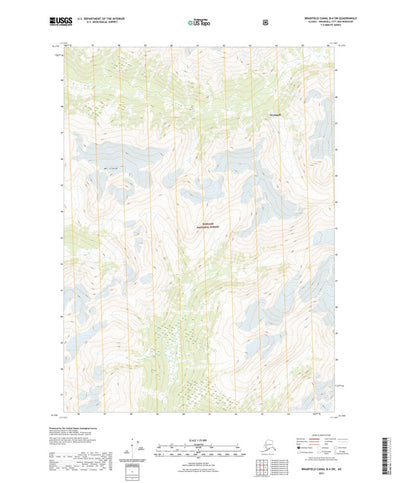 Bradfield Canal B-4 SW, AK (2021, 25000-Scale) Preview 1