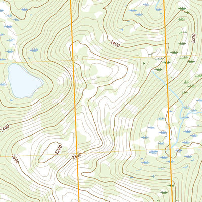 Bradfield Canal A-6 NW, AK (2021, 25000-Scale) Preview 3