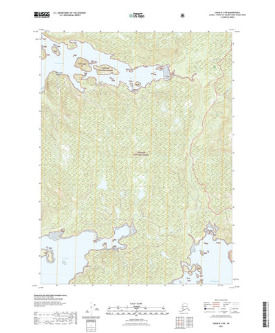 Craig B-3 SW, AK (2021, 25000-Scale) Preview 1