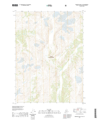 Bradfield Canal A-3 SE, AK (2021, 25000-Scale) Preview 1
