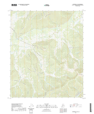 Livengood A-2 SE, AK (2021, 25000-Scale) Preview 1