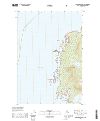 Mount Fairweather A-2 SW, AK (2021, 25000-Scale) Preview 1