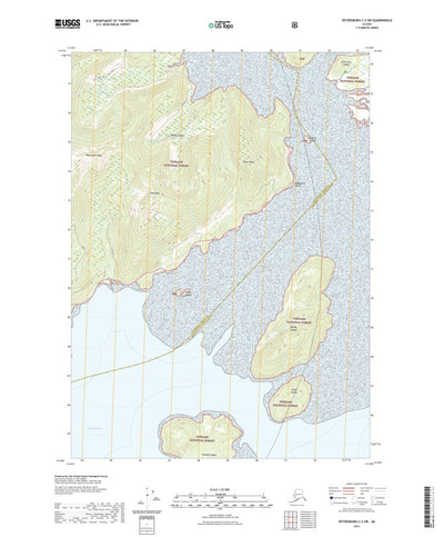 Petersburg C-2 SW, AK (2021, 25000-Scale) Preview 1