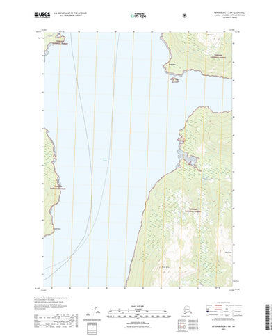 Petersburg B-2 SW, AK (2021, 25000-Scale) Preview 1