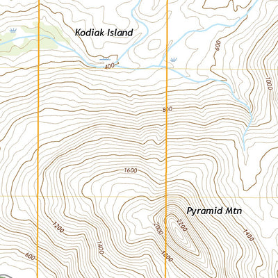 Kodiak D-2 SW, AK (2021, 25000-Scale) Preview 2