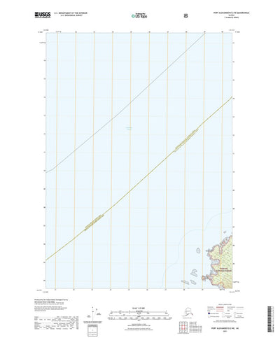 Port Alexander D-2 NE, AK (2021, 25000-Scale) Preview 1